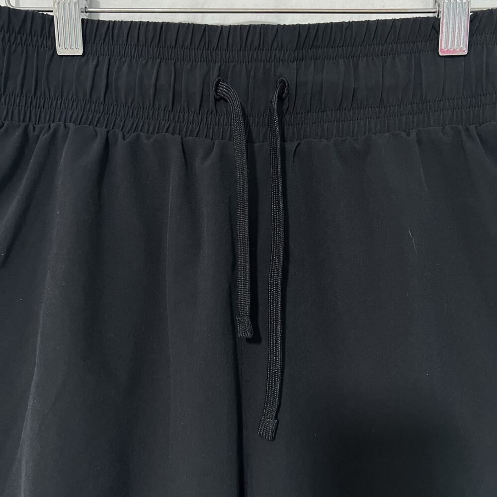 Gymshark 2-in-1 Running Shorts Women M Black Lined Athletic - Picture 2 of 10
